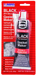 ABRO MASTERS 12-AB-CH-RE-S герметик прокладок, черный, 85 г.