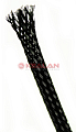 Картинка TEC SB-ES-5-Black гибкая черная оплетка для кабеля, 5-10 мм. от интентернет-магазина КЕАЛАН