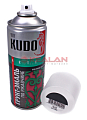 Картинка KUDO KU-319005 грунт-эмаль, гладкая, матовая, по ржавчине, угольно-черный, цвет RAL 905, 520 мл. от интентернет-магазина КЕАЛАН