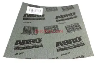 ABRO высокопрочная наждачная бумага на тканевой основе. Универсальная 320