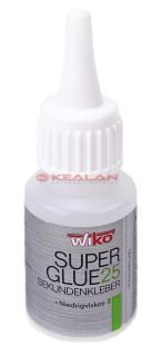 WIKO CA Super Glue 25, клей, универсальный, высококачественный, 20 г.