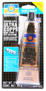 Permatex 81878 Ultra Copper формирователь прокладок, с медью, 85 г.