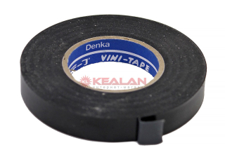 Denka Vini-Tape 234 изолента черная, ПВХ, 0,13 мм, 10 мм, 20 м.