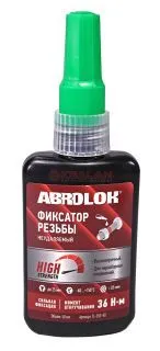 ABRO MASTERS TL-050-RD фиксатор резьбы красный, неудаляемый, 50 мл.