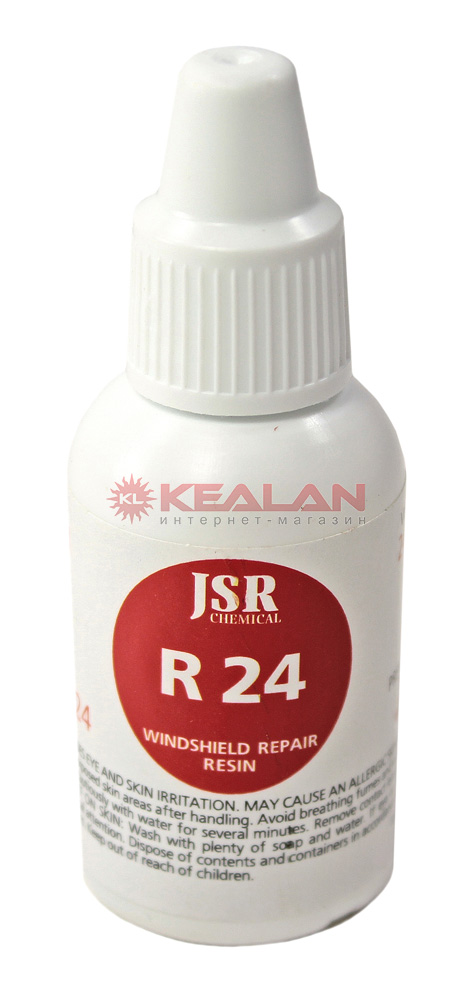 JSR Chemical R 24 полимер для ремонта стекол, основной, 20 мл.