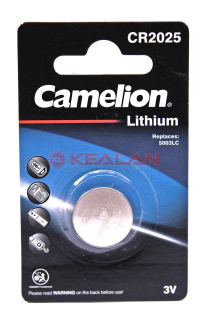 Camelion CR2025 литиевая батарейка, 1 шт.