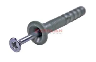 MixOne. дюбель с шурупом ГРИБ, 6х40, 2500 шт