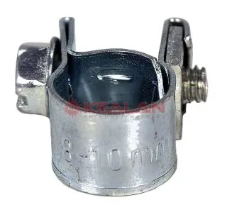 KVP Mini 8-10 W1 хомут стяжной, оцинкованная сталь
