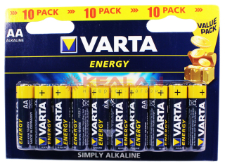 VARTA ENERGY AA батарейка, 10 шт.