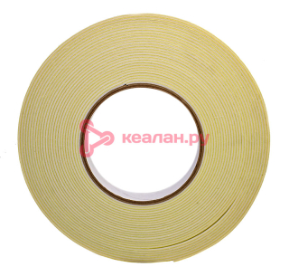 Terminator STU 1910 скотч двухсторонний белый, 19 мм, 10 м.