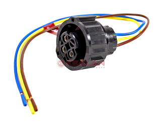 CARGEN AX5214 разъем байонет (розетка) 1-967325-1 (3pin) 3 контакта датчика давления воздуха и масла