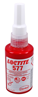 LOCTITE 577 уплотнитель резьбовой, гелеобразный для неактивных металлов, 50 мл.