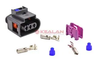CARGEN AX6543S разъем 4D0971993 (3pin) 3 контакта топливной форсунки, датчика давления топлива, КПП 