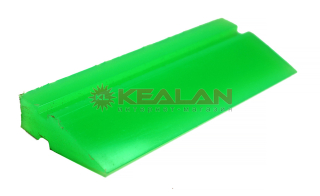 Полиуретановая выгонка Turbo SOFT Neon Green для PPF, 12 см., прямоугольная