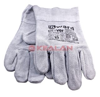 GWARD Driver перчатки из спилка серого цвета без подкладки, 10/XL