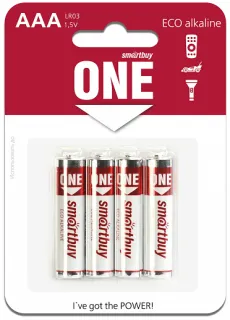 SMARTBUY ONE LR03 BL4 элемент питания, 4 шт.