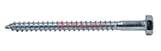 MixOne. шуруп 6х80 для крепления деревянных лаг, 1 шт.