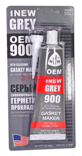 1NEW 9-NEW герметик прокладок серый, высокотемпературный, нейтральный, 85 г.