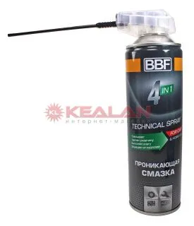 BBF SA-672 проникающая смазка 4 in 1, 500 мл.