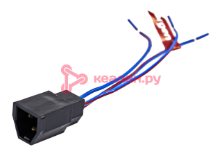 CARGEN AX34302 разъем 2108-3724356 межжгутовой 3-х контактный штыревой серии 2.8, с проводами 0,75 м