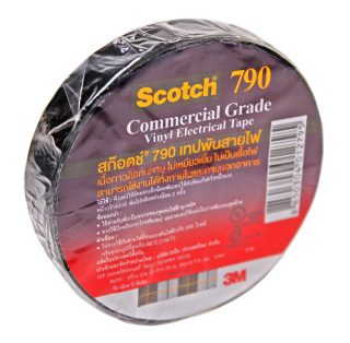 3M™ Scotch® 790 (780) виниловая изоляционная лента, черная, 0,17 мм, 19 мм, 20 м.