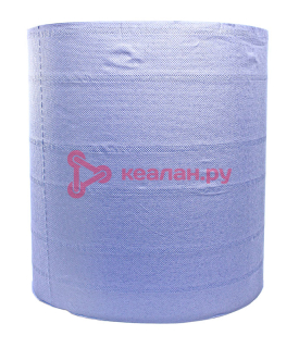 Wesons CBP-28 100% целлюлоза, бумага протирочная, синяя, 2 слоя, размер 28 х 35 см, в рулоне 1000 ли