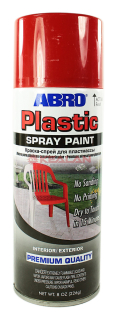 ABRO SPP-074 краска-спрей для пластика, красный перец