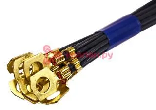 CARGEN AX38902 контакт кольцевой d 6,2 мм обжатый с 2 проводами 1,0 мм²