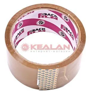 Packfilm cкотч упаковочный коричневый, 48 мм, 45 м, 40 мкм.