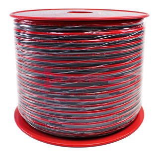 REXANT 01-6106-3 кабель акустический, красно-черный, 2x1,5 мм², 100 м.