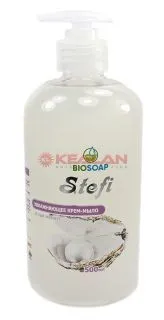 BIOSOAP STEFI крем-мыло белый жемчуг, 500 мл.