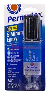 Permatex 84101 клей эпоксидный универсальный, 25 мл.