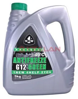 1NEW AF-15-R5 антифриз зеленый, -40°C, G12, 5 кг.