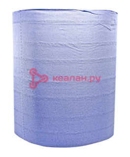 Wesons CBP-33 100% целлюлоза, бумага протирочная, синяя, 2 слоя, размер 33 х 35 см, в рулоне 1000 ли
