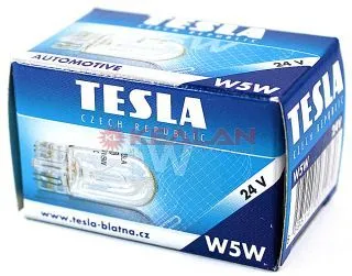 TESLA W5W лампа автомобильная 24V