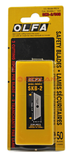 OLFA OL-SKB-2/50B лезвие специальное, для "SK-4", 17,5 мм., 50шт.