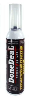 Done Deal DD6715 герметик прокладок термостойкий черный силиконовый, 226 г.