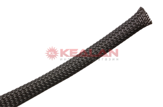 TEC SB-ES-10-Grey гибкая серая оплетка для кабеля, диаметр 10 мм.