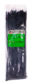 Fortisflex 550x9,0B стяжки кабельные, черные, 100 шт.