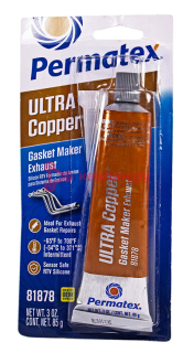 Permatex 81878 Ultra Copper формирователь прокладок, с медью, 85 г.