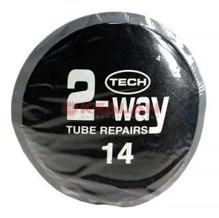TECH 2-Way 14BK заплатка для ремонта камер, 100 мм.