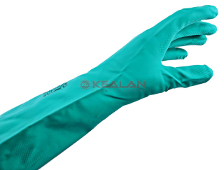 GWARD RNF15 (STF15-STR) перчатки из нитрила, зеленого цвета, размер 7 (S)