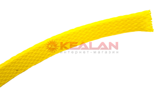 Wesons PILOT защитная оплетка змеиная кожа желтая, 10-20 мм.
