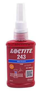 LOCTITE 243 CH резьбовой фиксатор средней прочности, голубой, 50 мл.