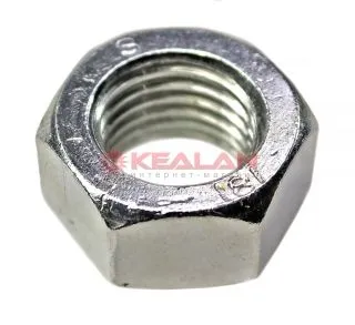 MixOne. гайка М16, шестигранная со стандартной метрической резьбой DIN 934, оцинкованная, 1 шт.
