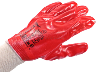 GWARD Ruby перчатки МБС, интерлок с покрытием ПВХ красного цвета, размер 10 (XL)
