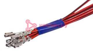CARGEN AX59301 контакт гнездовой для разъемов VDO СКАРТ 24;36;40;48;52;81 PIN с проводом сечением 0,5 мм²