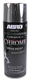ABRO SP-317-RE краска-спрей акриловая (хром премиум)