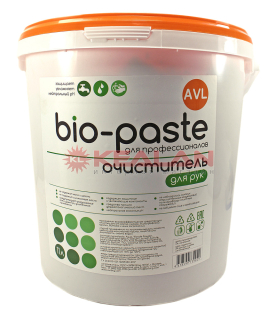 AVL bio-paste паста для мытья рук, древесная мука, 11 л.