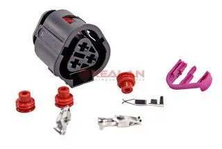 CARGEN AX6553S разъем 1J0973203 (3pin) 3 контакта вентилятора охлаждения ДВС для Audi, Seat, Skoda, 